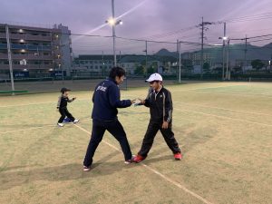 前日っ！