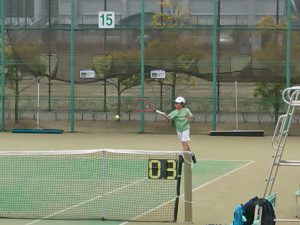 全国小学生テニス選手権大会　県予選　初日