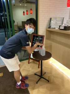 コロナ対策ばっちり！！