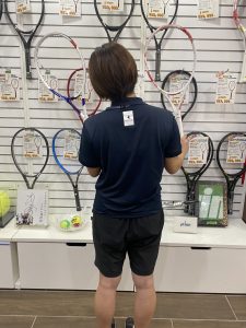 私にピッタリなラケット🎾