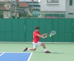 全日本テニス選手権 西日本大会福岡県予選 一回戦速報