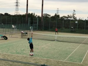 大分県テニス選手権　初日