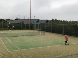 第46回東九州テニストーナメント初日