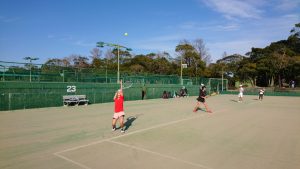 全国選抜ジュニアテニス選手権九州予選 前日