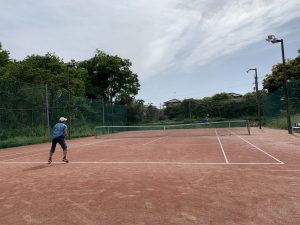 本日も満員御礼！！第４回『医大ヶ丘校シングルスリーグ戦』開催中！！