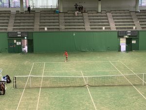 第75回九州毎日少年少女テニス選手権大会　13歳以下の部　本戦2日目結果