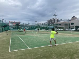 第75回九州毎日少年少女テニス選手権大会　15歳以下　初日結果