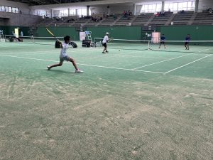 第75回九州毎日少年少女テニス選手権大会( U-15) 2日目結果