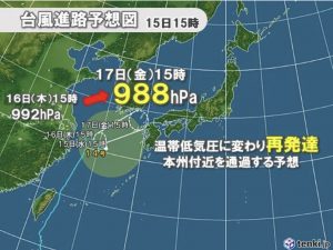 台風が来ております…皆さんご注意をm(__)m