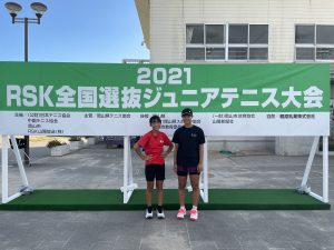 2021 RSK 全国選抜ジュニアテニス大会［前日練習］