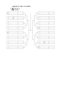 2022.5.28 スクール生トーナメント男子オープン決勝トーナメント仮ドロー(2022.5.27更新)のサムネイル