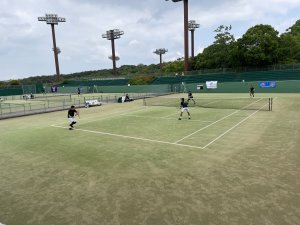 第61回全国実業団対抗テニス大会 ビジネスパルテニス九州予選2日目 速報②