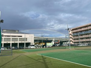 アカデミー福岡校の夕方