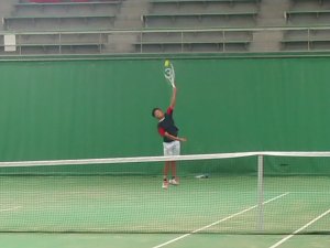 第76回九州毎日少年少女テニス選手権 U-13 男子シングルス 3位決定戦