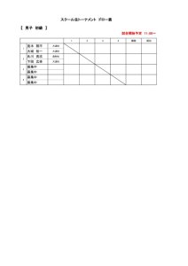 スクール生トーナメントドロー表（男子初級）のサムネイル