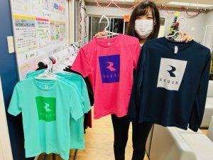 みんなで一緒に揃えよう！オリジナルTシャツ！