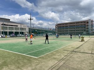暑さに負けず‼️