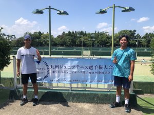 8月の全日本ジュニアテニス選手権に向けて練習開始！
