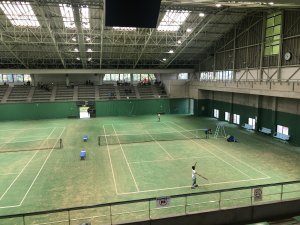 第77回九州毎日少年少女テニス選手権大会　初日