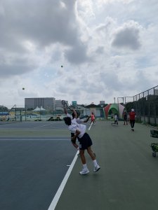 全日本ジュニアテニス選手権大会に来てます！