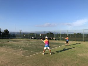 第77回九州毎日少年少女テニス選手権大会　初日