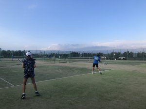 第77回九州毎日少年少女テニス選手権大会　２日目