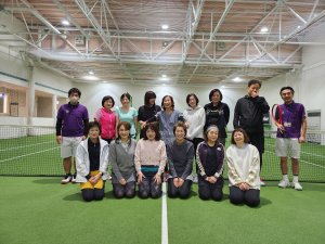 忘年テニス　朝の部スタート🎾