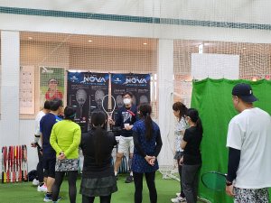 試打会、スタート🎾