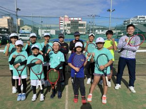 「2024九州ジュニアテニスサーキットマスターズ大会」初日！