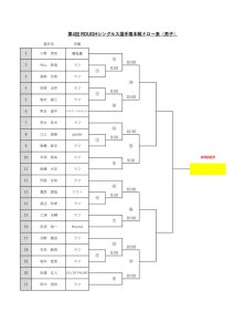 第4回シングルス選手権ドロー表（リドロー分）のサムネイル