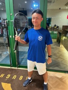 飯田コーチ大分県テニストーナメント決勝進出！＆明日決勝！