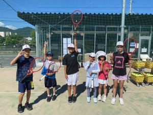 「夏休み特別企画！」ジュニアのワンデイテニスキャンプを開催しました！