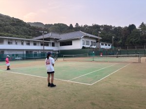 第79回九州毎日少年少女テニス選手権大会　大会初日