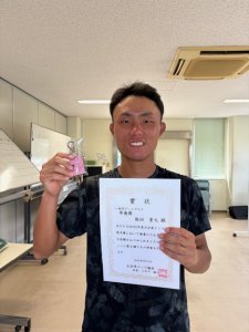 飯田コーチ、大分県テニス選手権決勝戦の結果！