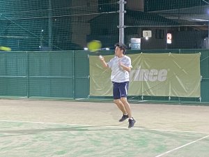 今夜は「CD級男子シングルス大会」でした！