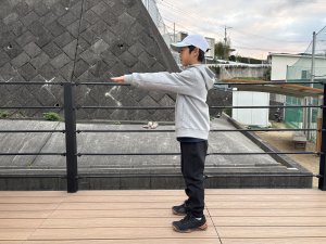 やってみよう！柔軟性セルフチェック！