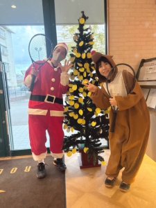 クリスマスのあとは忘年テニス🎾