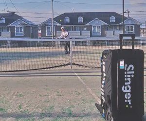 スリンガーで練習　パート2